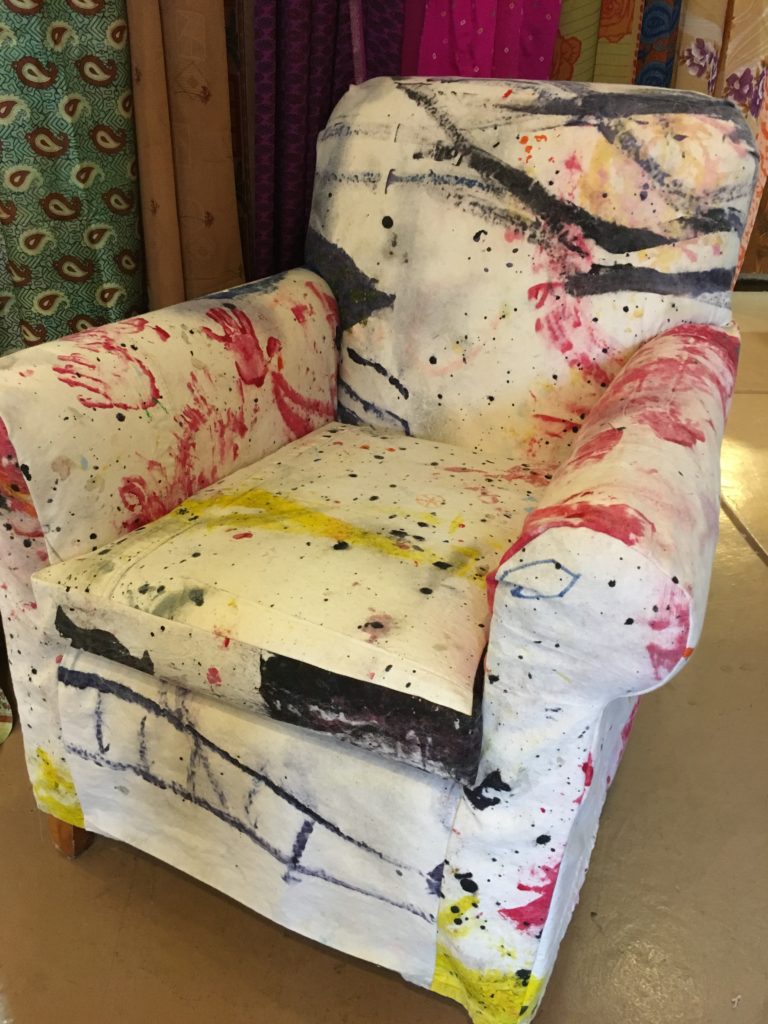 drop cloth slipcover! clusiau designs